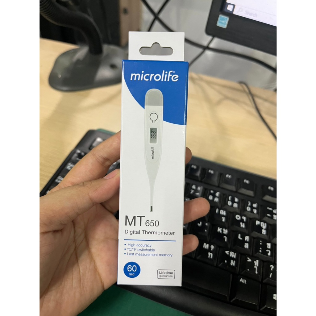 Microlife MT 650 เทอร์โมมิเตอร์วัดอุณหภูมิระบบดิจิตอล ไมโครไลฟ์ MT 650 - รูปที่ 2