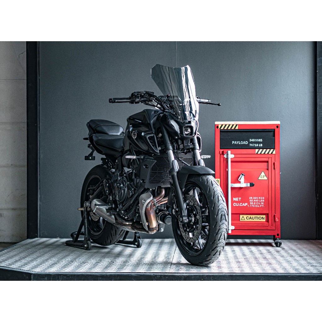 ชิลหน้าสไตล์ทัวร์ริ่ง YAMAHA MT-07 Gen3 Model V-04