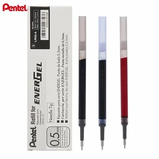 (1กล่อง/12ชิ้น) PENTEL ENERGEL ไส้ปากกา ขนาด 0.4 / 0.5 / 0.7 มม.