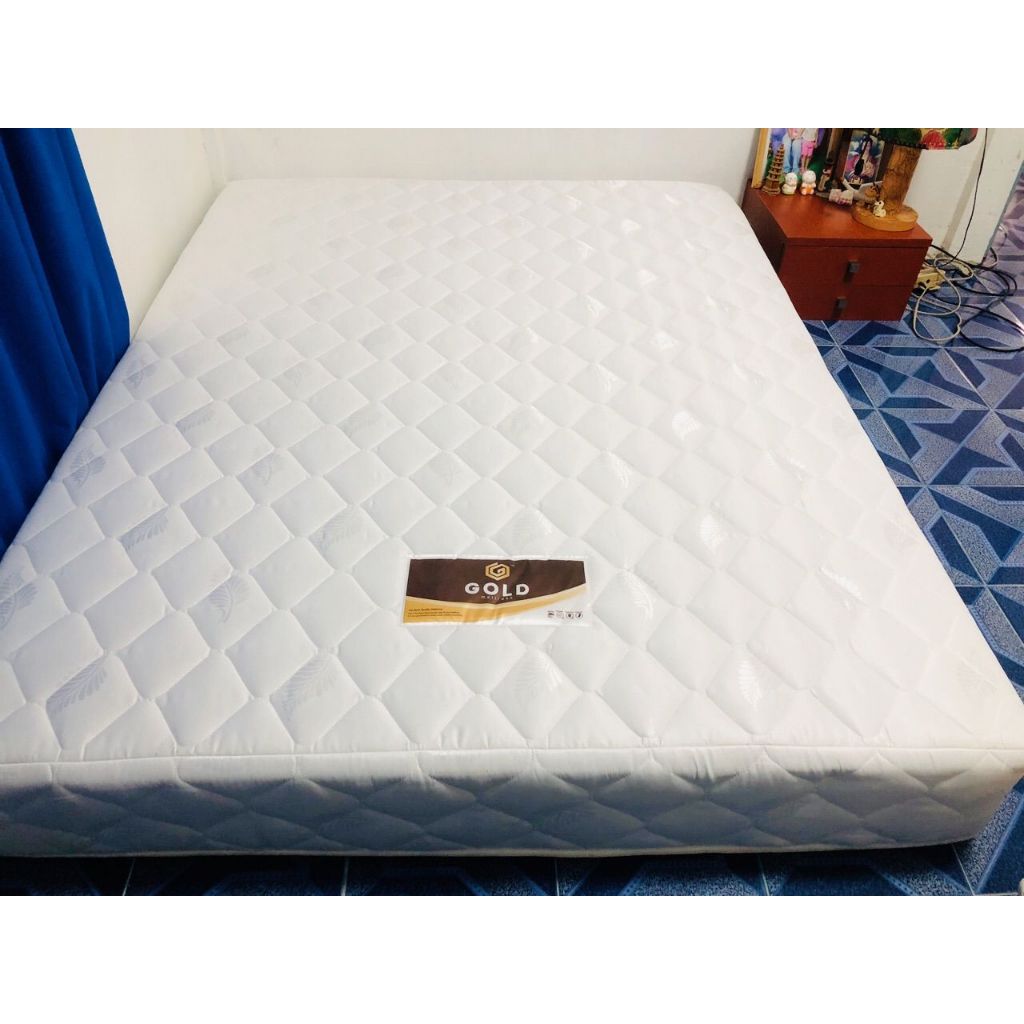 Goldmattress ที่นอนสปริง เสริมด้วยใยสังเคราะห์ชนิดพิเศษ ผ้าไหมจีน รุ่นSKY หนา9นิ้ว นุ่มแน่น แข็งแรง รูปที่ 3