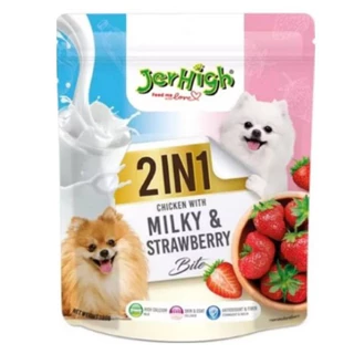 !!New!! JerHigh 2in1 Bite ขนมสุนัขขนาดใหม่ ซอง 225g. สุดคุ้ม*โปรดอ่านรายละเอียดก่อนสั่งซื้อ