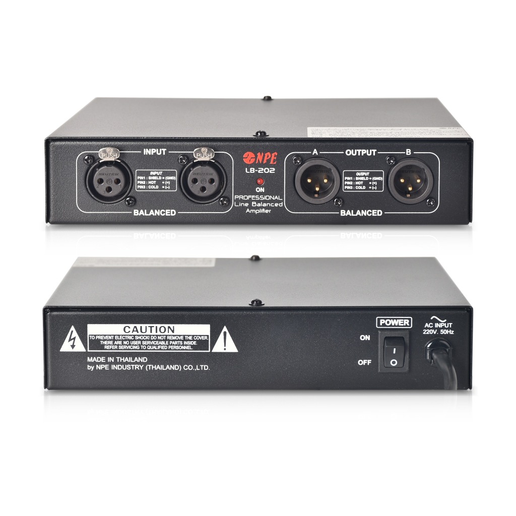 NPE LINE BALANCED AMPLIFIER LB-202