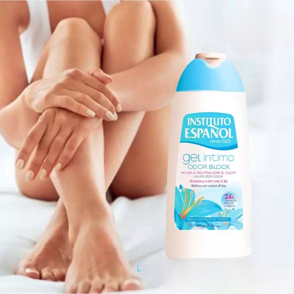 ❤️ไม่แท้คืนเงิน❤️Instituto Espanol Gel Intimo Odor Block 300ml.เจลทำความสะอาด สำหรับล้างจุดซ่อนเร้น