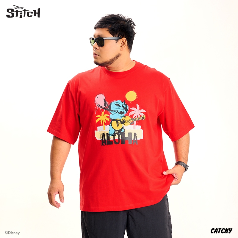 เสื้อยืด  STITCH  ไซซ์ใหญ่ [BERRER OFFICIAL STORE]