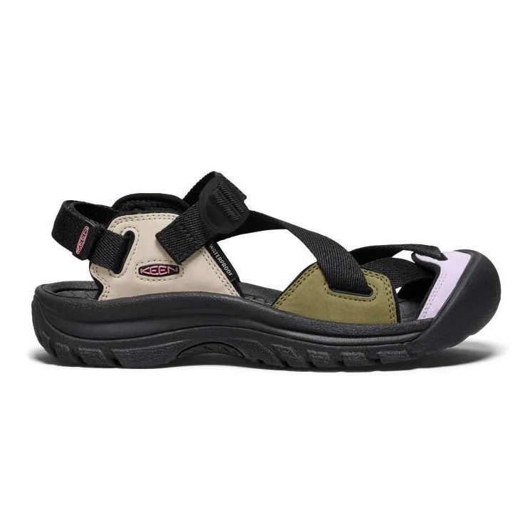 Keen รองเท้าผู้หญิง รุ่น Women's Zerraport II Sandal x More Trees -Silver Lining/Black