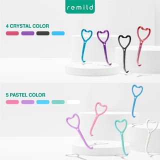 Remild Aligner remover รุ่น Mini heart ที่ช่วยถอดอุปกรณ์จัดฟันใส/รีเทนเนอร์ใส/invisalign จำนวน 1 ชิ้น มี 9 สีให้เลือก