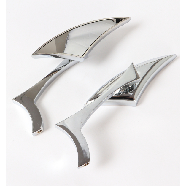 กระจกมองหลังรถจักรยานยนต์ ขนาด 8 มม. 10 มม. อุปกรณ์เสริม สําหรับ Harley Davidson Street Glide Street Sport Bike Cruiser - รูปที่ 2