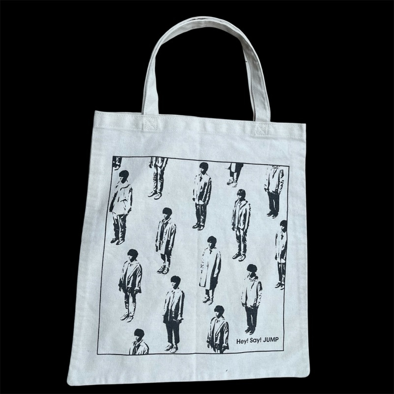 กระเป๋าผ้ามือสองของแท้ Hey Say jump (ใหม่มาก)