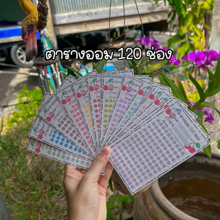 ตารางค่าใช้จ่าย ตารางออม (กระดาษแข็ง)