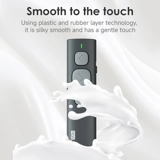 รีโมทบลูทูธไร้สาย​ Bluetooth​ Remote​ สำหรับ​ ​Boox​ E-Reader​ Meebook​ ipad tablet เปลี่ยน​หน้าหนังสือ​ ปุ่มยางนิ่ม