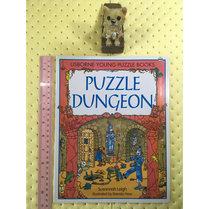 Usborne Young Puzzles Book หนังสือภาษาอังกฤษปกอ่อน (มือสอง)