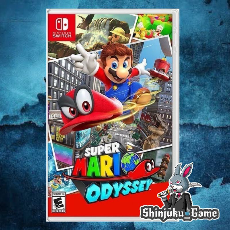 ✨️ มือ1 ‼️ สินค้าพร้อมส่ง Super Mario Odyssey Nintendo switch 🎉