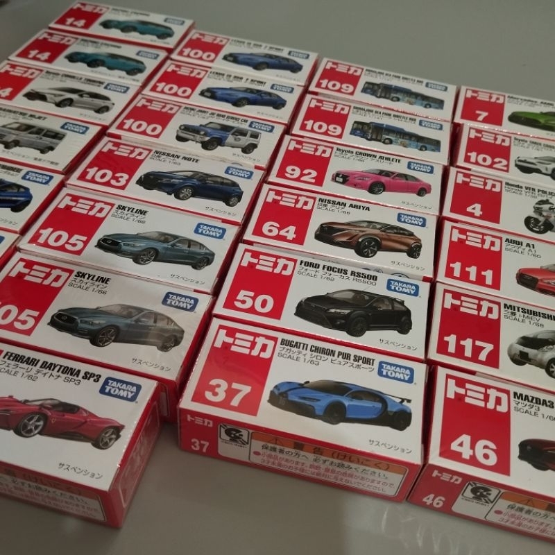 TOMICA (Lot02) : โมเดลรถ รถเหล็ก TOMICA ของแท้ ใหม่ในซีล