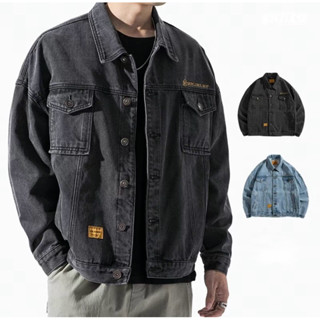 เสื้อแจ็คเก็ตหนังผู้ชาย Men Jacket L9005  แจ็คเก็ตยีนส์ชาย แ…