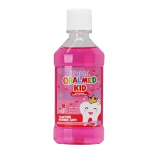 น้ำยาบ้วนปากฟันคิด ออรัลเมดกลิ่นบับเบิ้ลกัม เฟเวอร์ ขนาด 240 ml