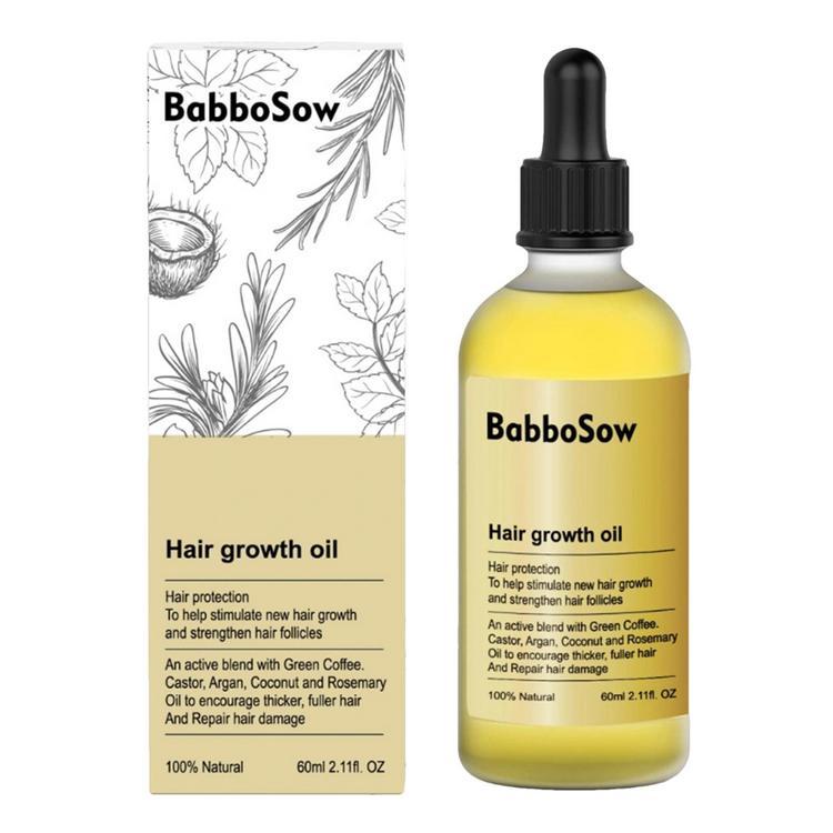 Rosemary Oil for Hair Growth 60ml Pure Organic Hair Oil Hair Growth Oil for Split Ends Dry Scalp Hai