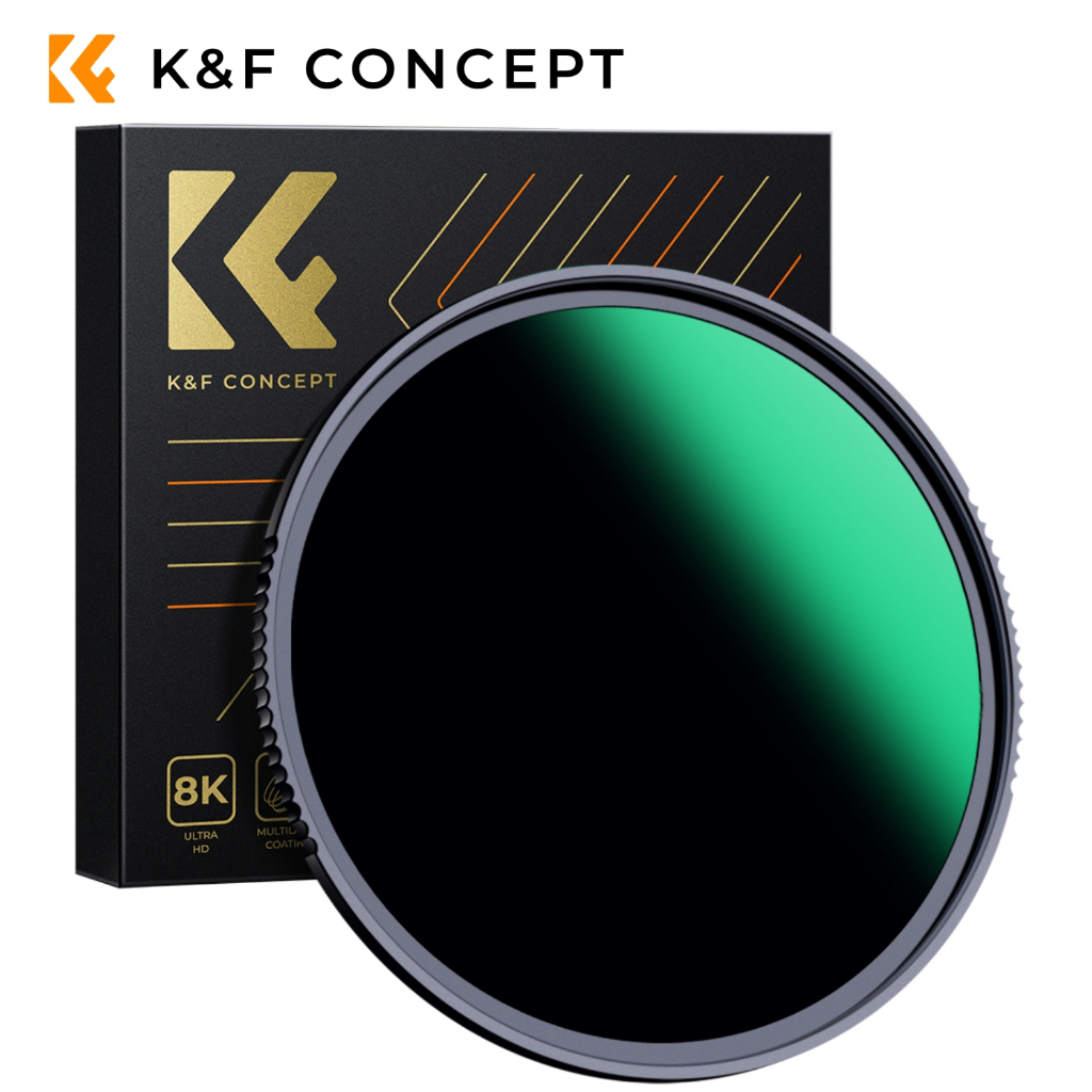 K&F CONCEPT ND Filter 37mm NDLens Filter Fixed Value ND Filter Infinitely Adjustable ND Filter