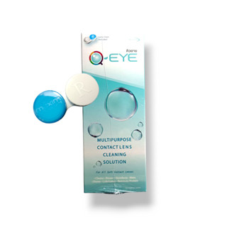 Q Eye 30ml./60ml/250+60ml.น้ำยาคอนแทคเลนส์