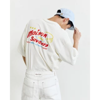 maison KEEPS | The Oversized Diner Tee | Unisex | เสื้อยืด ทรง oversized ผ้านุ่มพิเศษ | มีให้เลือก 2 Size อก 44" และ48''