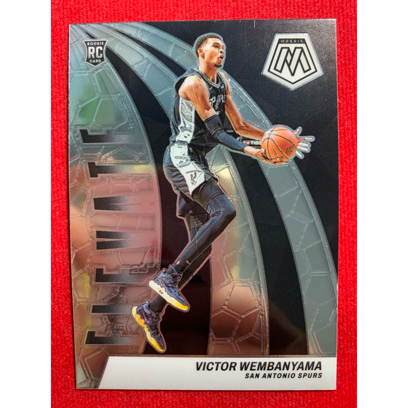 2023-24 panini mosaic elevate, victor wembanyama