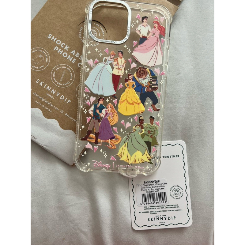 Skinnydip เคสไอโฟน 12 Pro Max  มีตำหนิรูปสกรีนแตก ลดจากราคาปกติ 1290บาท