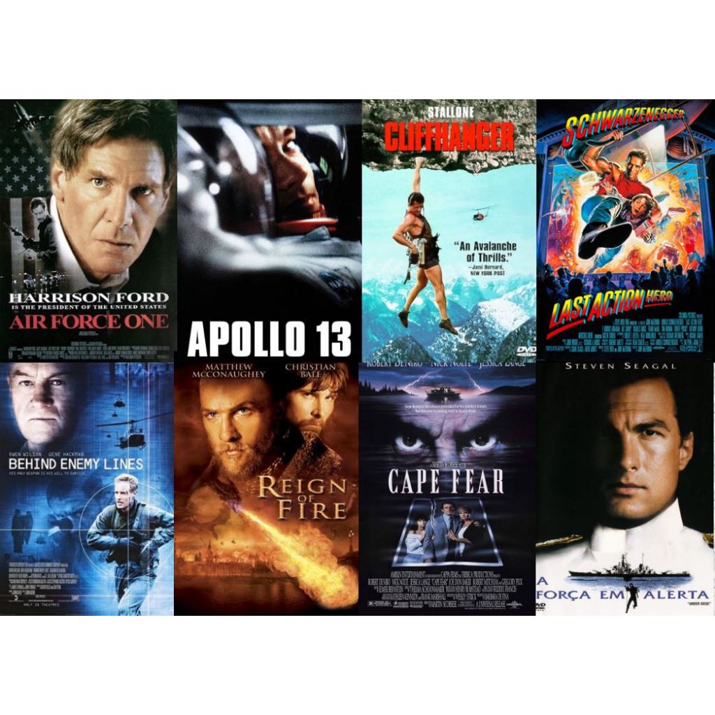 Flash Drive 64Gb Best of 90s Vol.2 Air Force One_Cliffhanger_Behind Enemy Lines 1080p และ 4K