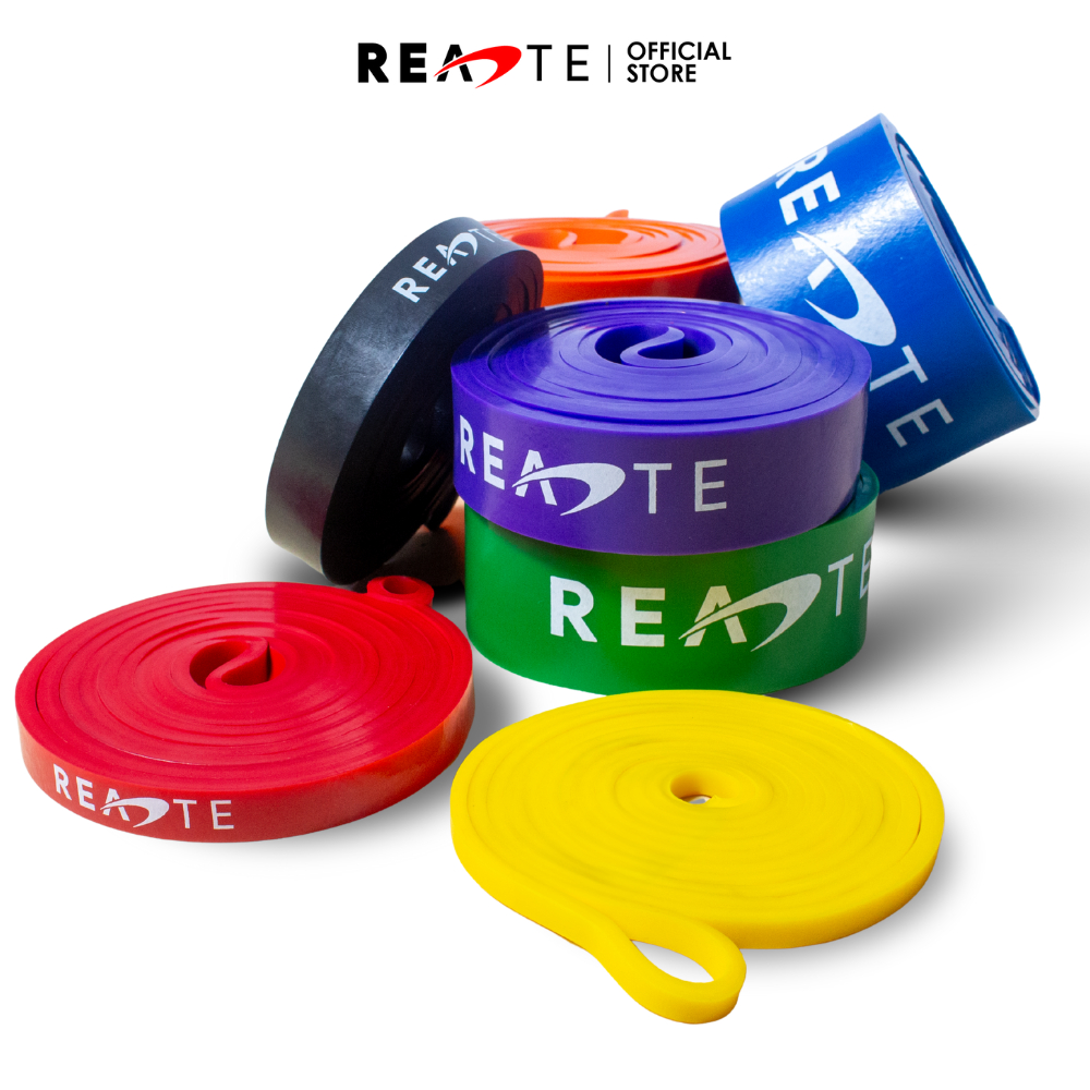 READTE ยางยืดแรงต้าน  3 - 56 KG. เวทเทรนนิ่ง ยางยืดออกกำลังกาย RESISTANCE BAND