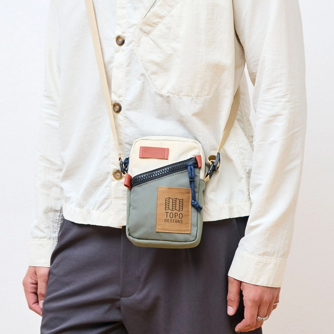 [ลิขสิทธิ์แท้] TOPO DESIGN Mini Shoulder Bag กระเป๋าสะพายข้าง ใบเล็ก พกพาสะดวก ออกแบบพิเศษ