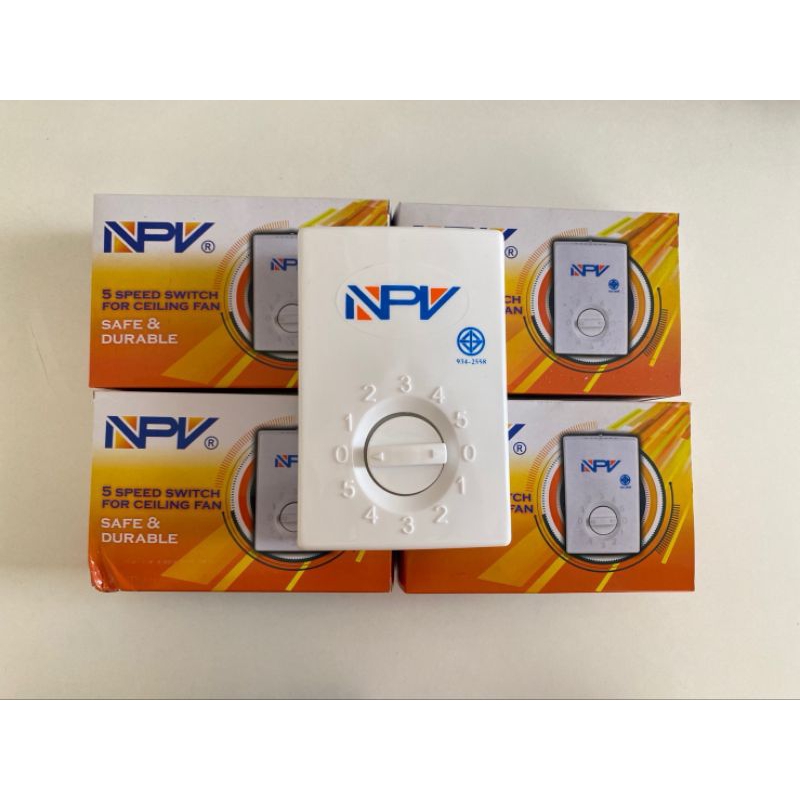 สวิทซ์พัดลม-NPV(สามารถใช้ได้กับทุกยี่ห้อ) ราคาประหยัด