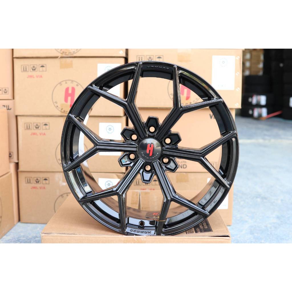ล้อแม็กลาย ก้านวาย/H-36  ขนาด 18X8.5 6รู 139.7/ 6 รู 114.3 (นาวาร่า) /6 รู 130  ออฟ  35   สีดำ BK/AP