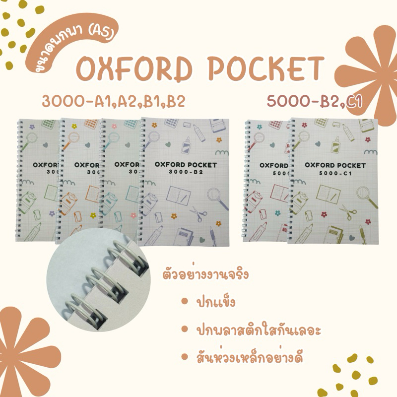 หนังสือรวมคำศัพท์ OXFORD POCKET 3000 - A1,A2,B1,B2 / OXFORD POCKET 5000 - B2,C1