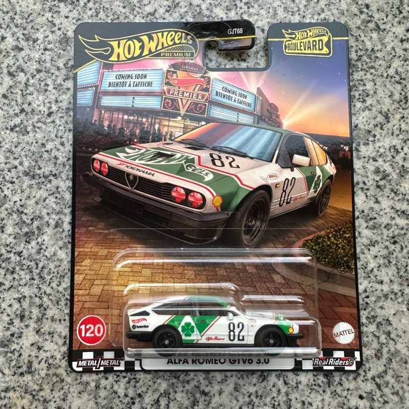 รถเหล็ก Hotwheels Alfa Romeo GTV6 3.0