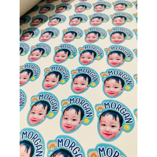 รอบจัดส่ง 1-3วัน สติ๊กเกอร์รูปหน้าเด็ก100-120 ดวง ขนาด3.5 cm-ทักแชทแจ้งข้อมูลค่ะใช้ ติดของใช้👶 ติดของใช้ส่วนตัว