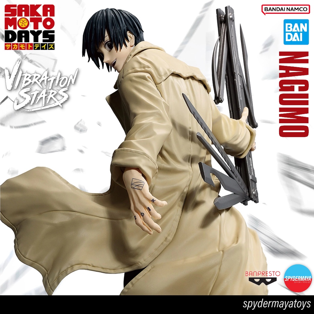[Pre-Order] ฟิกเกอร์ Yoichi Nagumo Vibration Stars - SAKAMOTO DAYS - Banpresto