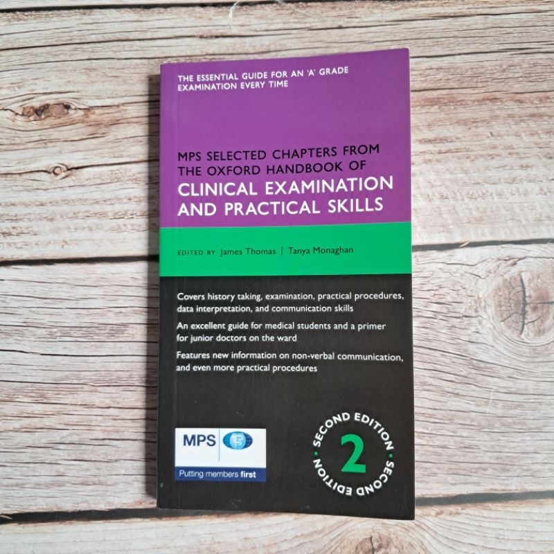 #มือสอง #F: Oxford Handbook of Clinical Examination and Practical Skills : James Thomas and Tanya Mo