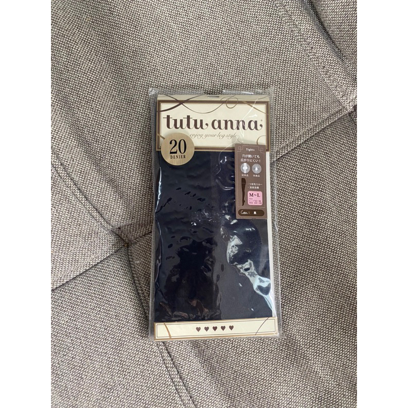 ถุงน่องดำ ของใหม่ tutu anna