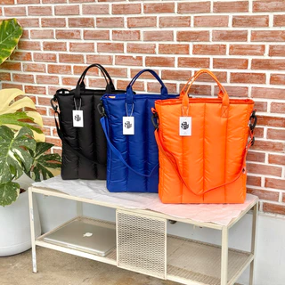 TOTE M กระเป๋าใส่ Macbook /Notebook15-16“ มี 4สี🧡💙🤎🖤
