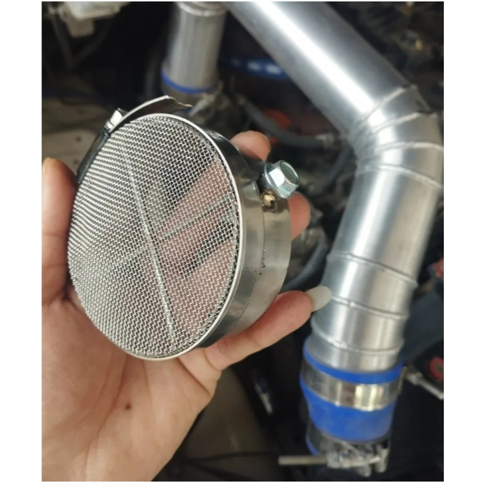 ตะแกรงปากเทอร์โบ ตะแกรงดุดสดขนาด 3นิ้ว ปากกรองเปลือย Turbo Protector Screen ตะแกรงเทอร์โบ ป้องกันหิน
