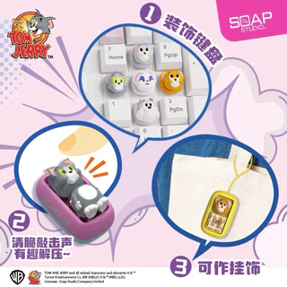 🧀พร้อมส่งในไทย💘 กล่องสุ่มคีย์แคป PowerPuff Girl | Tom & Jerry | Harry Potter (SOAP Studio)