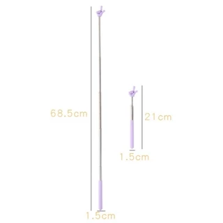 Index pointer แบบยืดหดได้ สีพาสเทล ไม้ชี้กระดาน ไม้ชี้หนังสือ