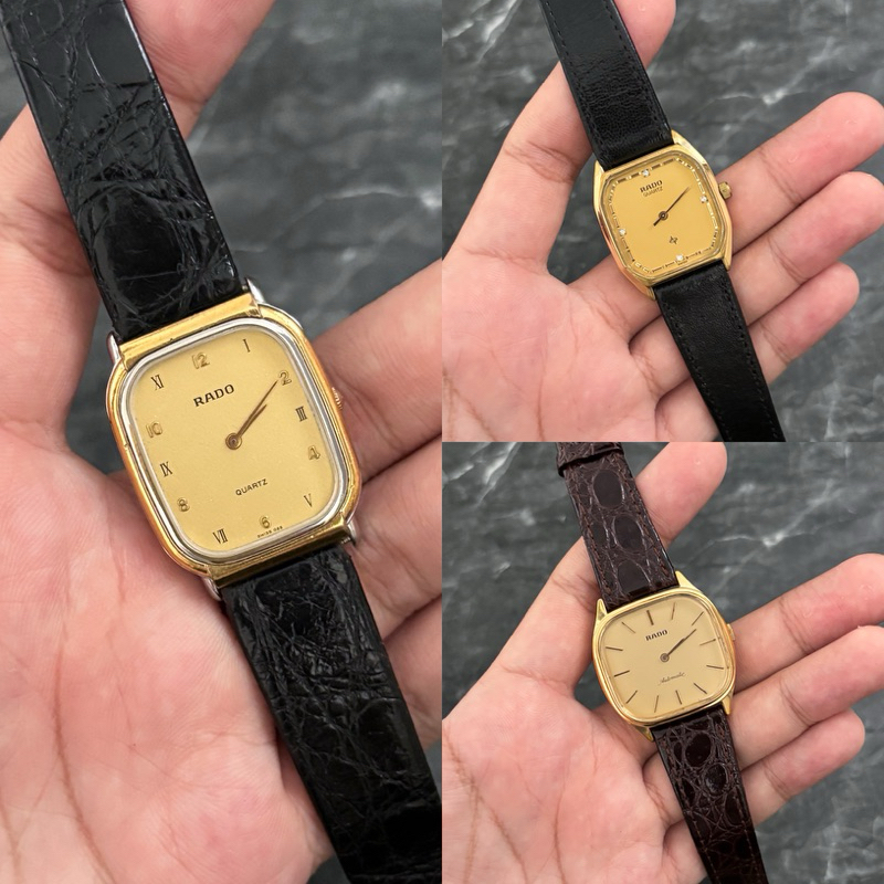 นาฬิกา Rado Vintage Quartz นาฬิกาวินเทจ ของแท้มือสองจากญี่ปุ่น