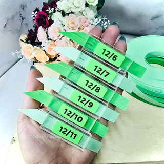 ที่แบ่งเส้นพลาสติก เส้นพลาสติกสานตะกร้า เบอร์2 (12มิล)