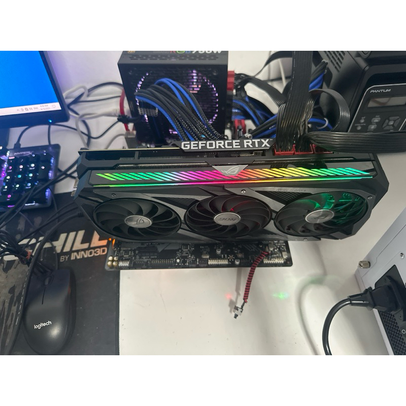 ASUS ROG STRIX GEFORCE RTX 3080 OC EDITION 10g  GDDR6X [LHR]