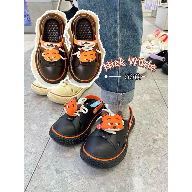 Sanfu xSanrio Zootopia Tom&Jerry รองเท้าแตะหลุมทรงcrocs ใส่นอกบ้าน