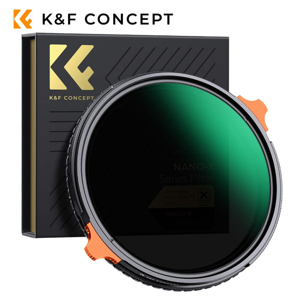 K&F CONCEPT Adjustable ND Filter 43mm ND Filter ND2-32 Filter