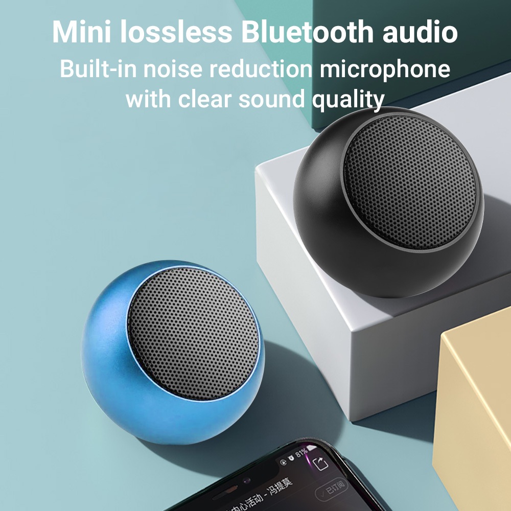 🔥ส่งจากไทย🔥M3 ปืนใหญ่เหล็กขนาดเล็กพกพาสะดวกซับวูฟเฟอร์โลหะหนักลำโพงบลูทูธแบบพกพาขนาดเล็กกลางแจ้ง สินค้า