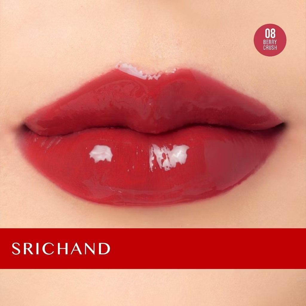 SRICHAND Juicy Syrup Duo Lasting Lip ลิปดูโอ้ 2 in 1 เนื้อแมตต์ และเนื้อกลอสสีใส ในแท่งเดียว ลิควิดลิปสติก 2 เนื้อสัมผัส - รูปที่ 5