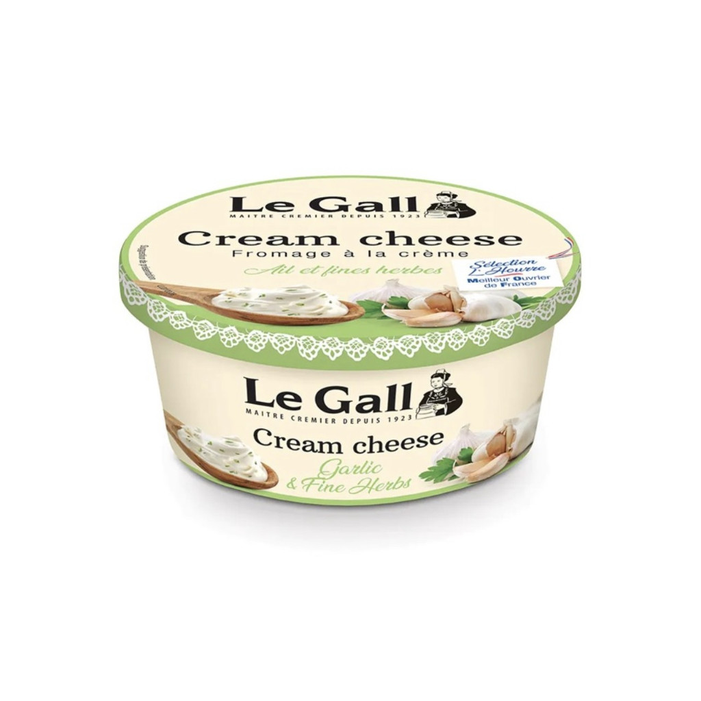 Le Gall Cream Cheese Garlic & Fine Herbs(ค่าส่งถูกสุด+มีส่งด่วน)เลอแกล ครีมชีสสเปรดกาลิค เฮิร์บ