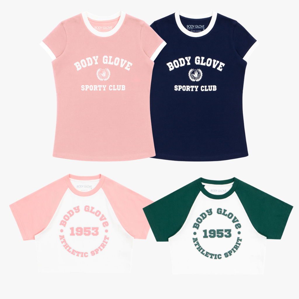 BODY GLOVE Women's SC Essential Tees เสื้อยืดแขนสั้น ผู้หญิง รวมสี