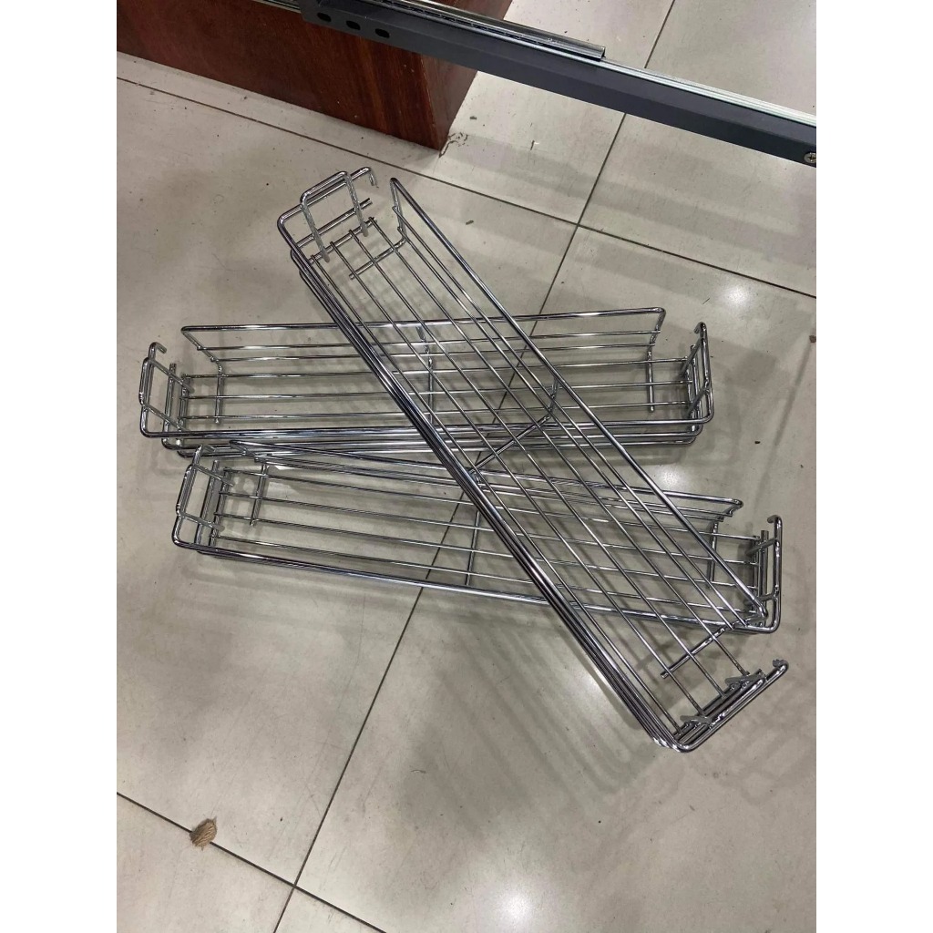 3 ชั้นดึงออกตู้ครัวเครื่องปรุงรสดึงออกตะกร้าชั้นวางเครื่องปรุงรสชั้นวางห้องครัวOrganizer ชั้นวางของในตู้ครัวแบบดึงออก 3 - รูปที่ 3